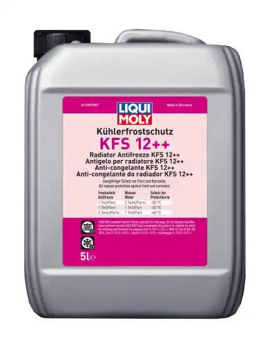 Антифриз-конц. Kuhlerfrostschutz KFS 12++ (5л) LIQUI MOLY, 21135